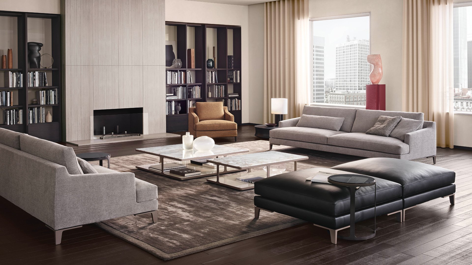 Sofa living room furniture Takis Angelides Furnihome Poliform Cyprus