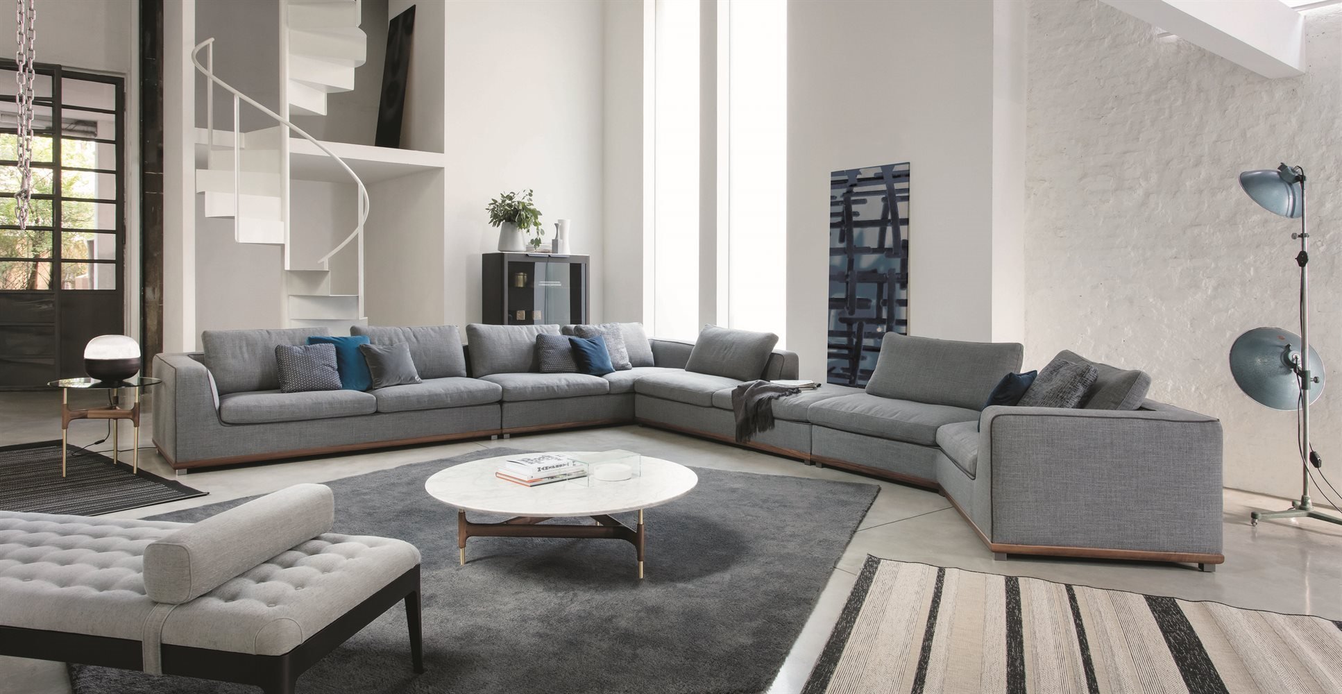 Sofa living room furniture Takis Angelides Furnihome Cyprus Porada
