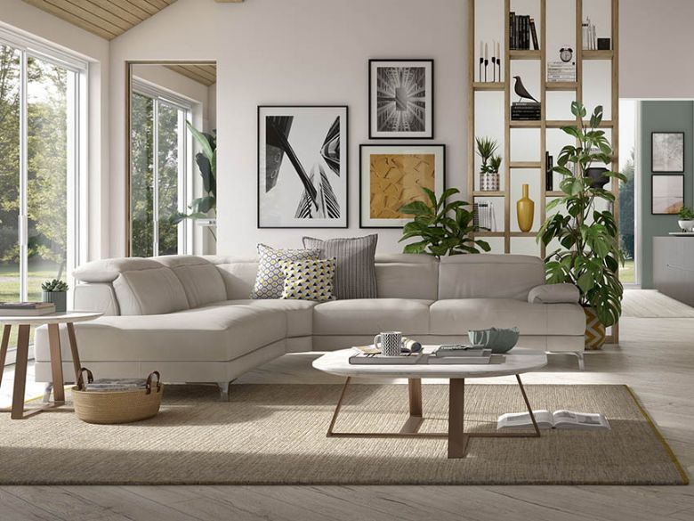 Sofa living room Natuzzi furniture Takis Angelides Furnihome Cyprus Nicosia