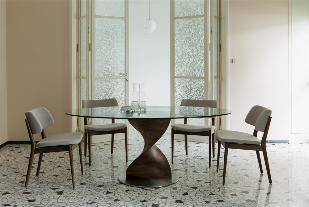 Elika dining table Porada Italian furniture Cyprus Nicosia Takis Angelides Furnihome