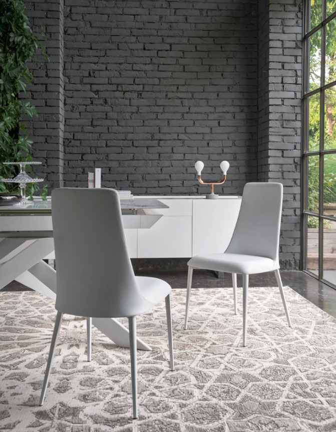 Etoile dining chair Calligaris Italian furniture Cyprus Nicosia Takis Angelides Furnihome