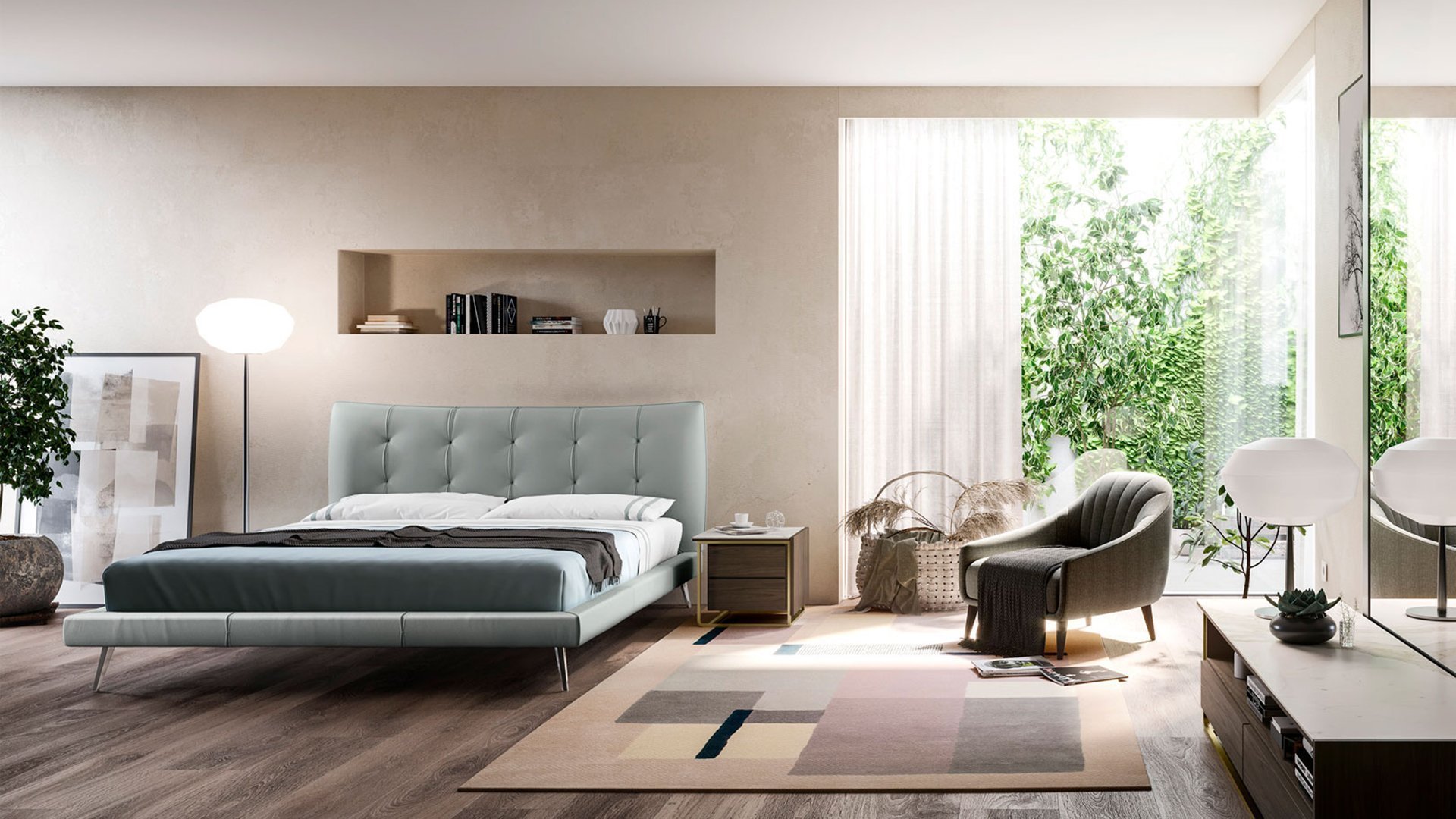 Natuzzi Editions beds bedroom furniture italian cyprus Takis Angelides Furnihome beds with storage