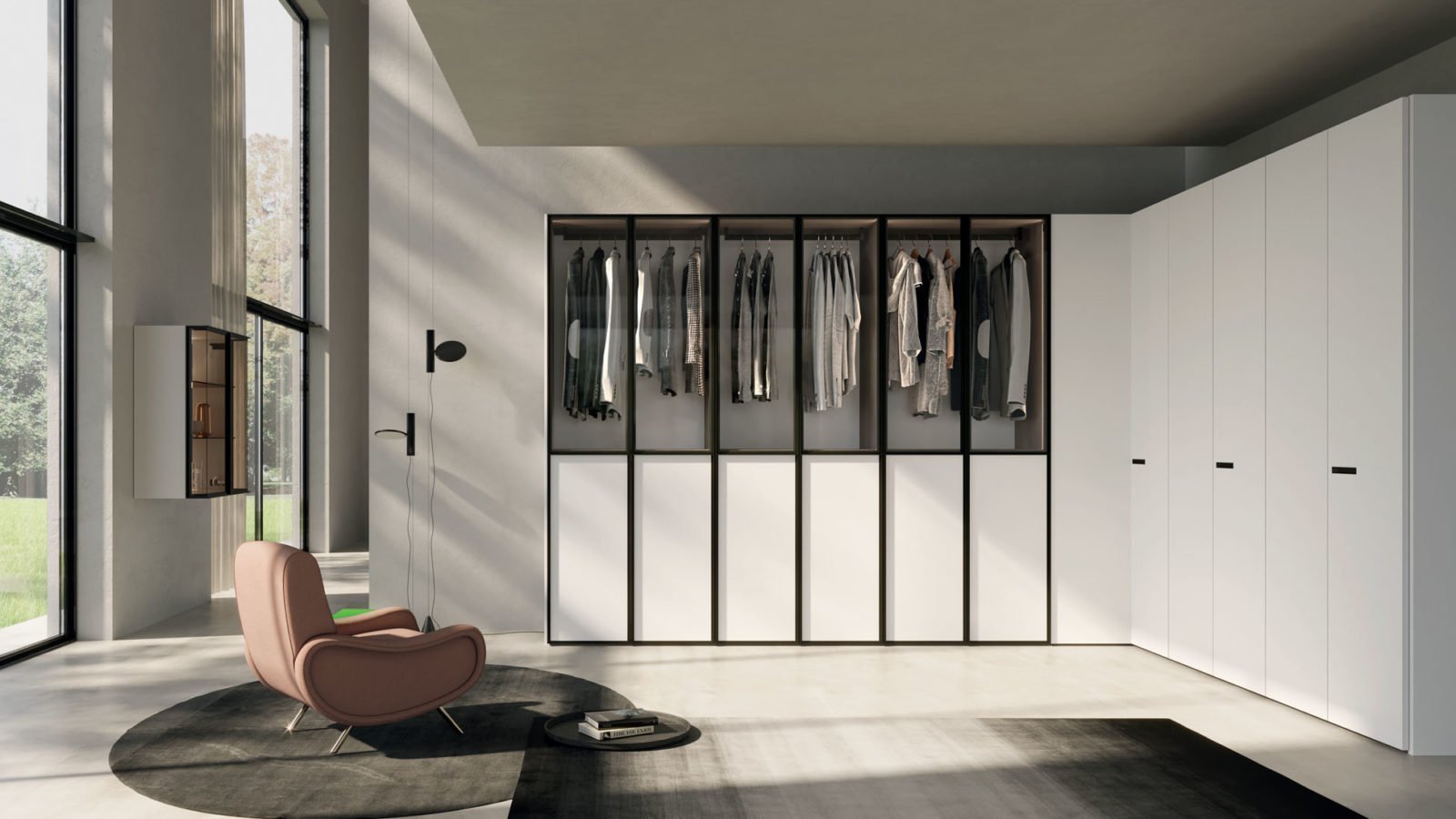 Wardrobes Italian night bedroom clothes cyprus Takis Angelides Furnihome