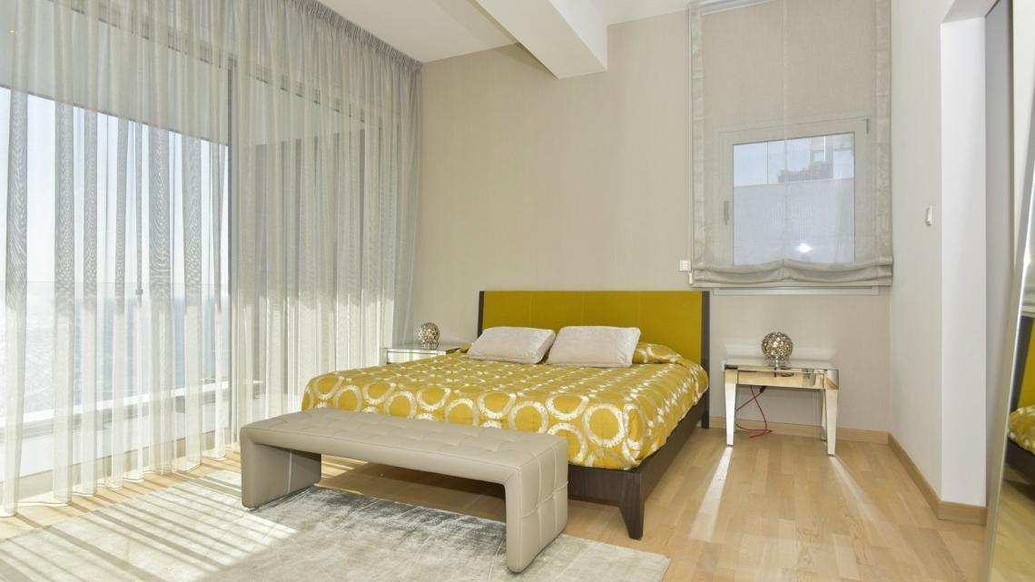 Contemporary, modern, sleek bedroom by Takis Angelides Furnihom