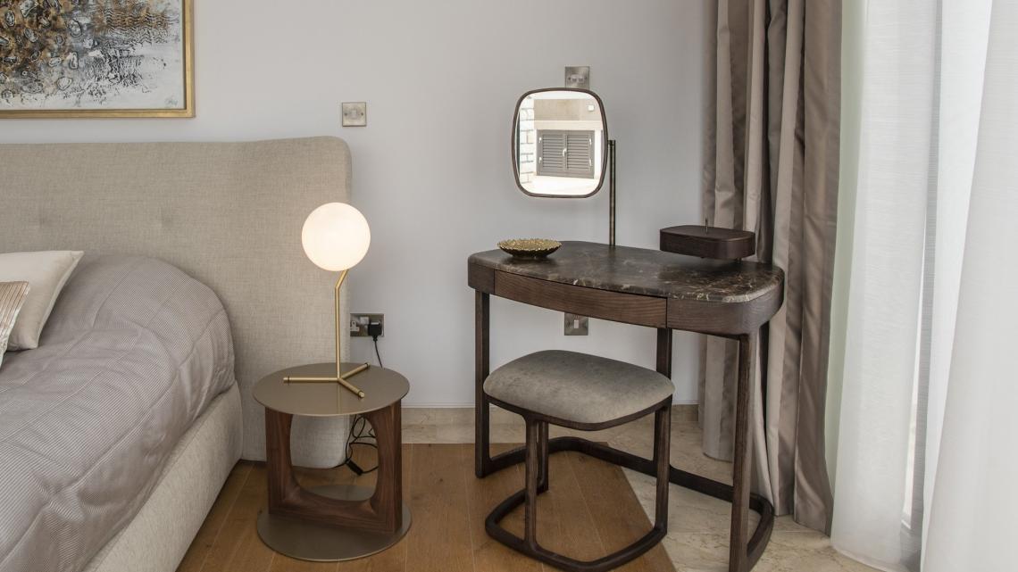 mid-century, modern, sleek, simple bedroom furniture
