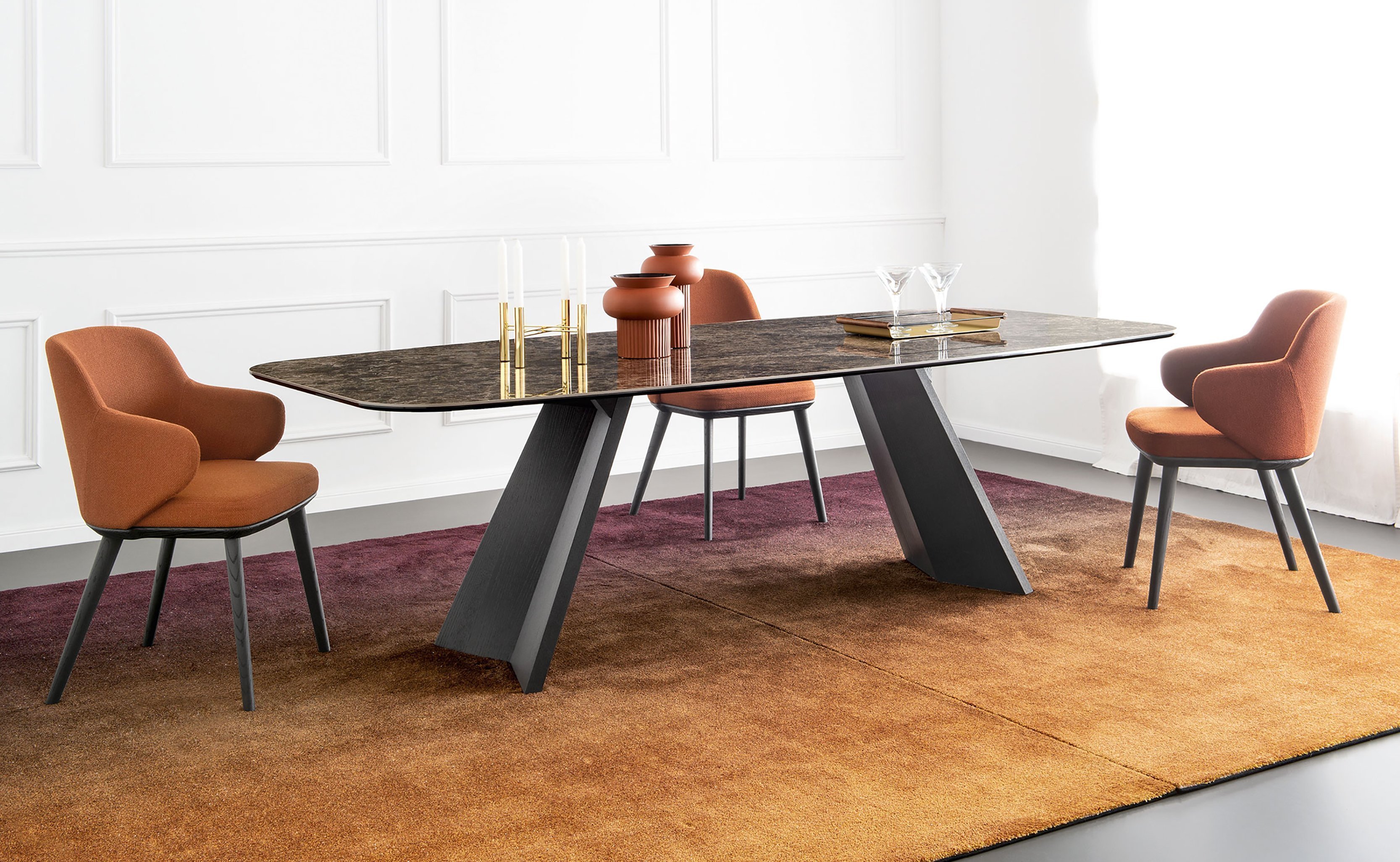 Calligaris dining table furniture takis angelides furnihome cyprus