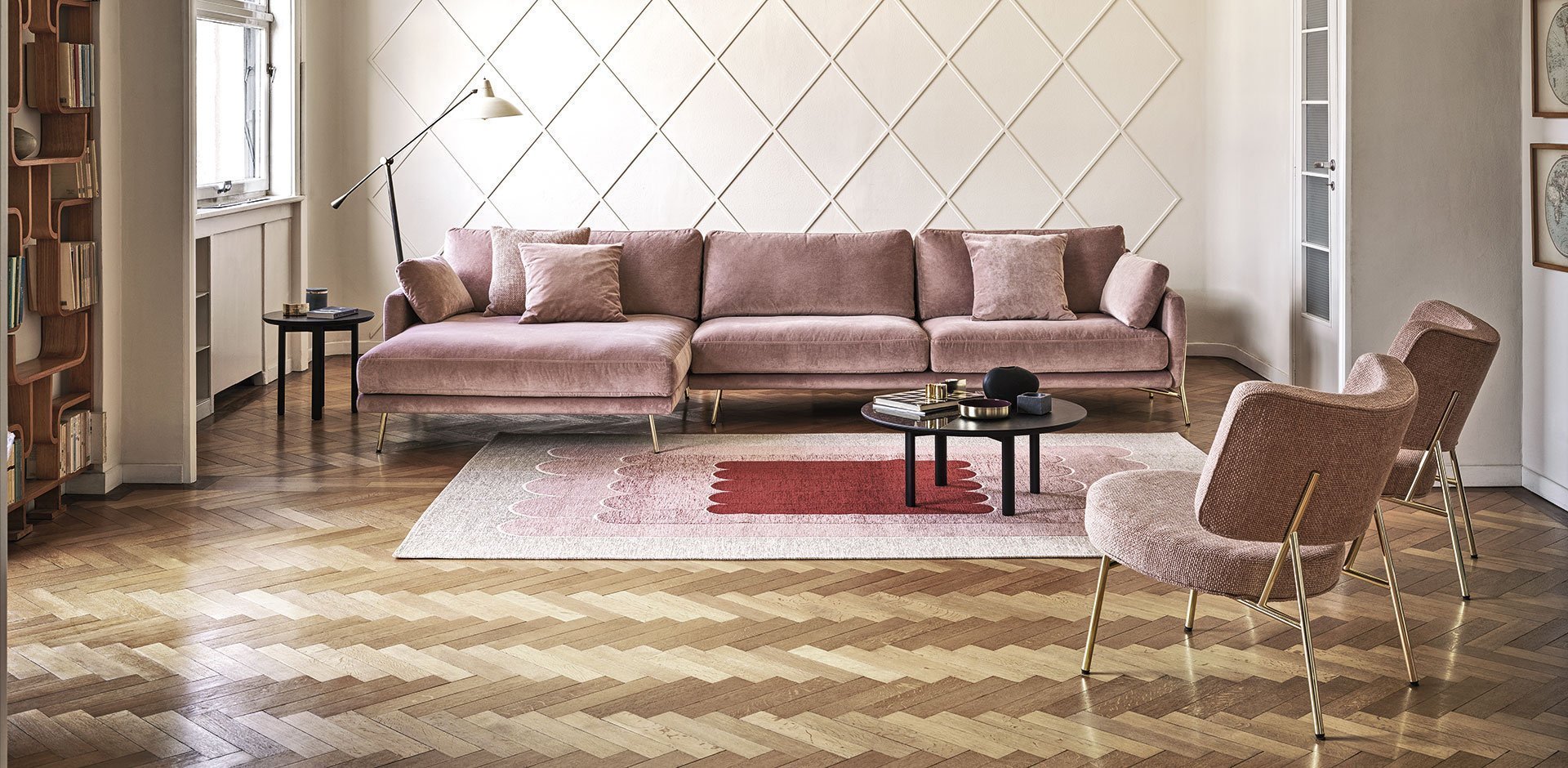 Le Marais sofa living room furniture Takis Angelides Furnihome Cyprus Calligaris