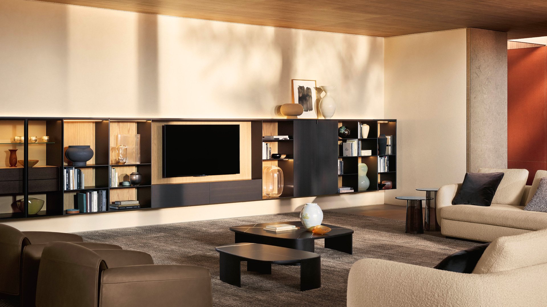 Code system Poliform Italia furniture living room Takis Angelides Furnihome Cyprus