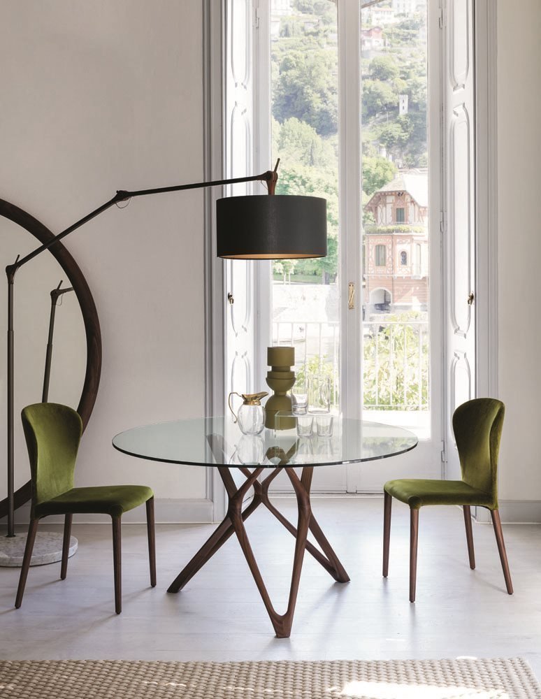 Circe dining table Porada Italian furniture Cyprus Nicosia Takis Angelides Furnihome
