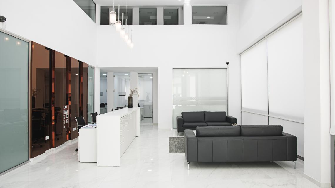 Modern Contemporary minimalist scandinavian offices by Takis Angelides Furnihome Cyprus