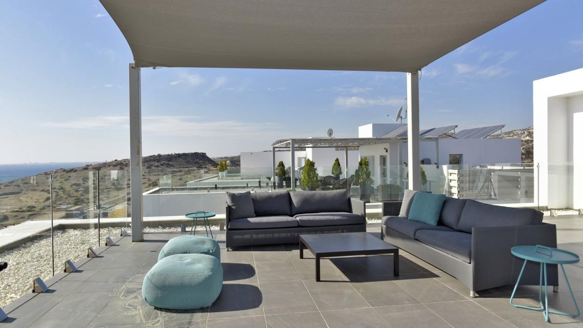 Contemporary, modern, sleek outdoor by Takis Angelides Furnihom