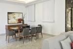 Modern Minimalist sleek simple warm inviting dining room by Takis Angelides Furnihome Cyprus